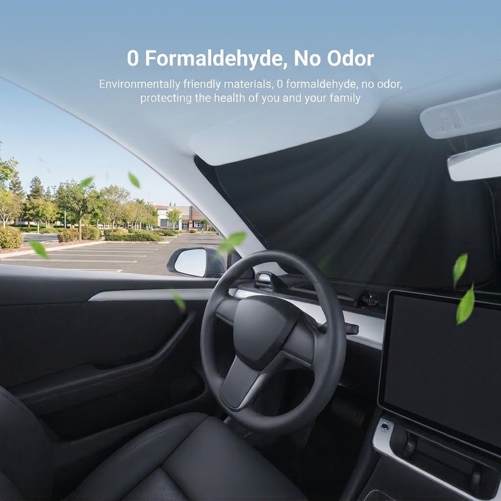 Universal Fit Windshield Sun Shade for Sedans & SUVs & Trucks