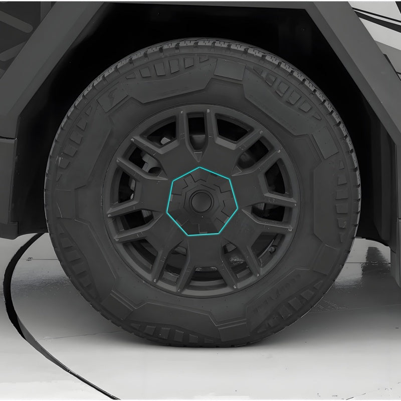 Wheel Center Hub Caps for Tesla Cybertruck (4 PCS)