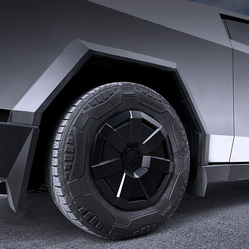 Cybertruck Matte Black Wheel Covers (Set of 4)