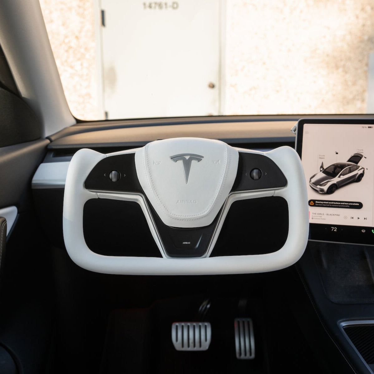 Yoke Plaid Steering Wheel for Tesla Model 3 / Y