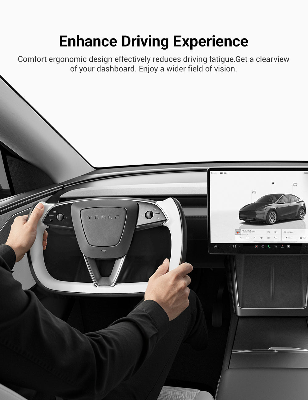 Yoke Steering Wheel for Model 3 Highland / Model Y Juniper