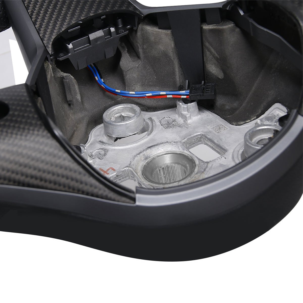 Perforated Leather Yoke Steering Wheel for Tesla Model 3 / Y
