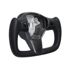 Perforated Leather Yoke Steering Wheel for Tesla Model 3 / Y