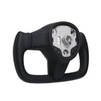 Perforated Leather Yoke Steering Wheel for Tesla Model 3 / Y